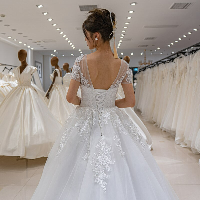 Elegant off Shoulder Long Sleeve Ballgown - Etsy | Ball gowns wedding, Ball  gown wedding dress, Wedding dresses lace